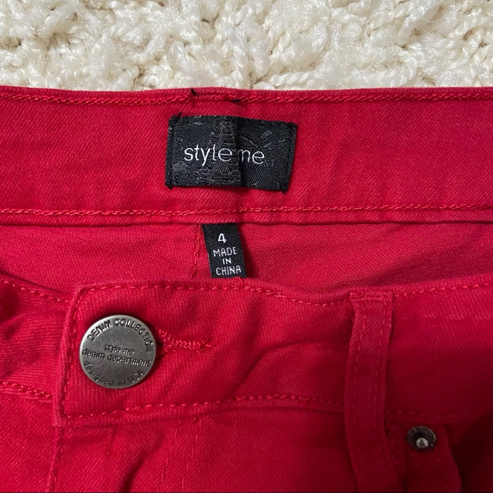 Red Shorts - Picture 3 of 3